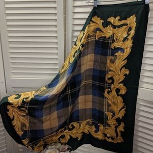(2) Talbot's Scarves  100% Silk